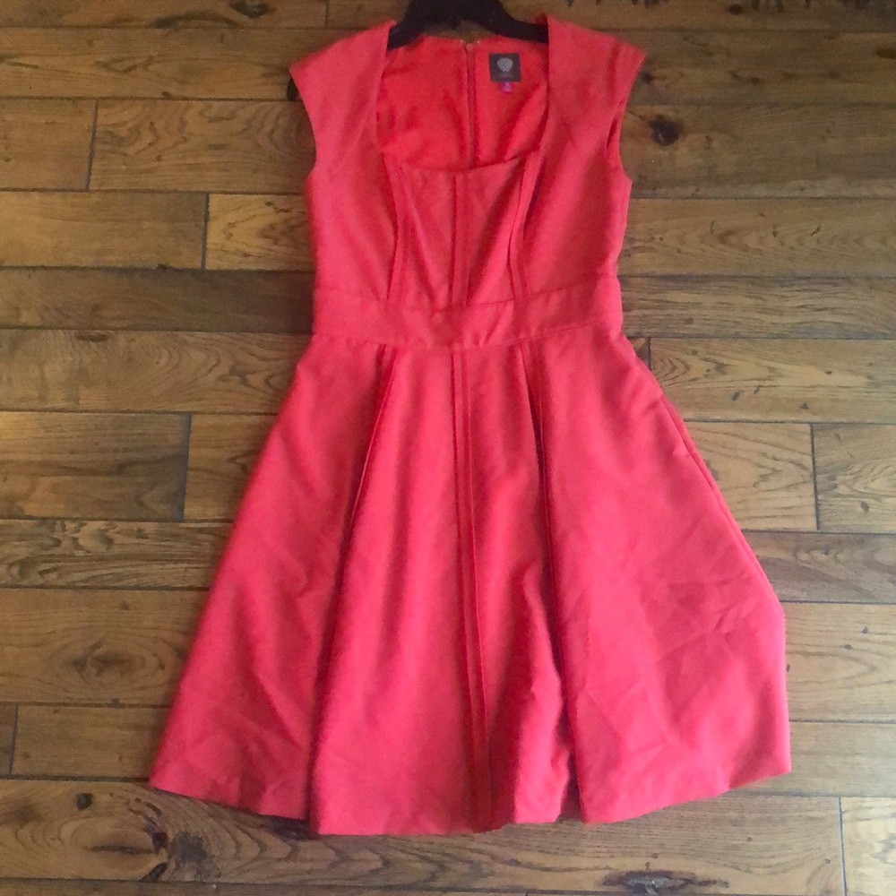 Vince Camuto coral dress